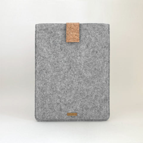 Deksel til MacBook Air 13 | med magnetlås og ekstra rom  | lys grå - Bloom | Modell "HAKA"