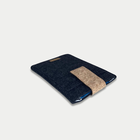 Hylse for PocketBook Verse Lite | med magnetlås og ekstra rom | antrasitt - Shapes | Modell "HAKA"