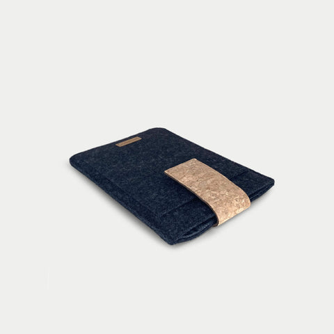 Deksel for PocketBook Color | med magnetlås og ekstra rom | antrasitt - Tracks | Modell "HAKA"