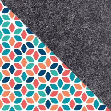 Mobildeksel for Google Pixel 5a | med magnetlås og ekstra rom | antrasitt - Colorful | Modell HAKA