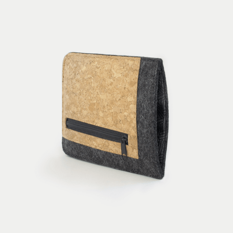 Mobilveske med kortlomme for Motorola Moto G84 | antrasitt - spor | Modell "ZIP"