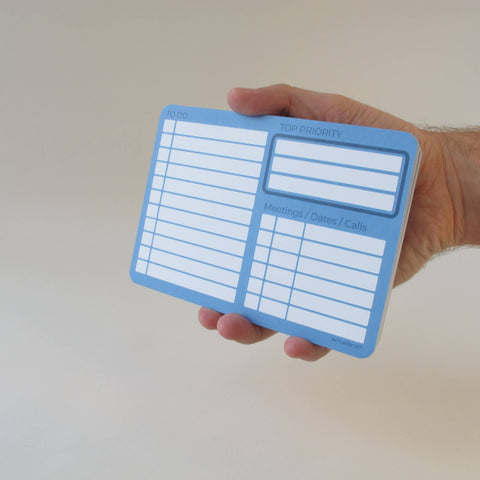 Notatkort "ToDo" | 50-pakning med refill laget av resirkulert papir