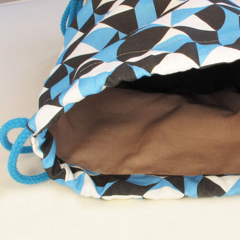 Gymbag, ryggsekk | laget av bomull og kork | Former