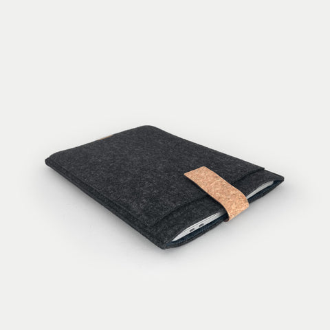 Deksel til Asus Zenbook 14 | med magnetlås og ekstra rom  | antrasitt - spor | Modell "HAKA"