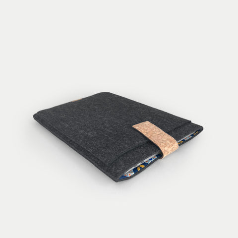 Deksel for Asus Vivobook 13 Slate | med magnetlås og ekstra rom  | antrasitt - Bloom | Modell "HAKA"