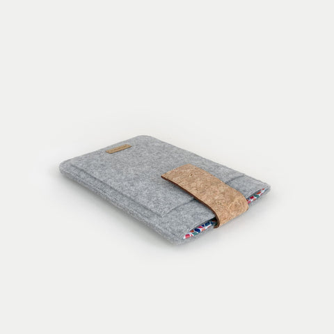 Etui for Kobo Clara HD | med magnetlås og ekstra rom | lys grå - Colorful | Modell "HAKA"