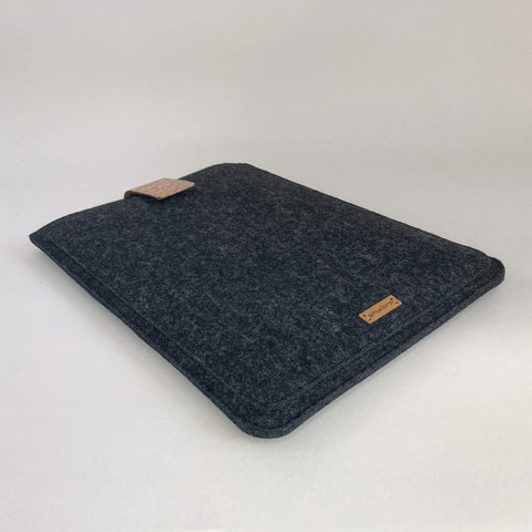 Deksel til Asus Zenbook 14 | med magnetlås og ekstra rom  | antrasitt - Former | Modell "HAKA"