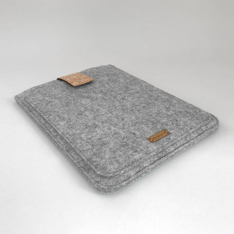 Deksel for Asus Vivobook 13 Slate | med magnetlås og ekstra rom  | lys grå - Bloom | Modell "HAKA"