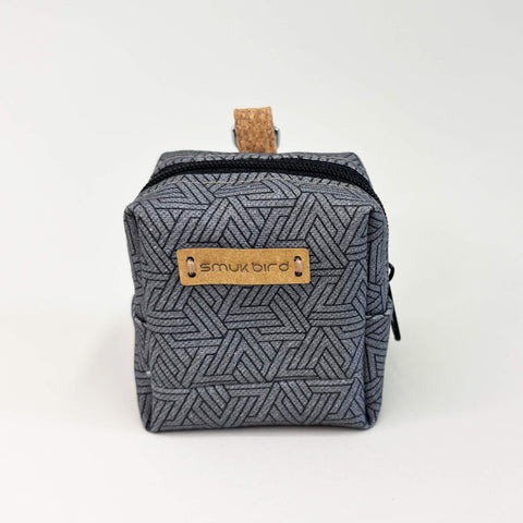 Mini-veske for hodetelefoner og mer. | laget av økologisk bomull | Designspor | Modell PocketCube