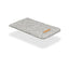 Handytasche für Samsung Galaxy S25 FE aus grauem Wollfilz mit Lederlabel von tracks | LET