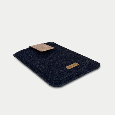 Deksel for PocketBook Era Color | med magnetlås og ekstra rom | antrasitt - Striper | Modell "HAKA"