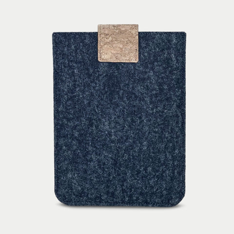 Skreddersydd eReader-etui | med magnetlås og ekstra rom | antrasitt - Fargerik | Modell "HAKA"