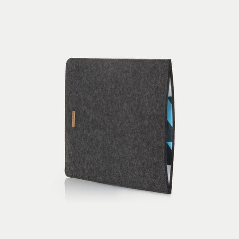 Deksel for Samsung Galaxy Book 3 360 | laget av filt og økologisk bomull | antrasitt - Former | Modell "LET"