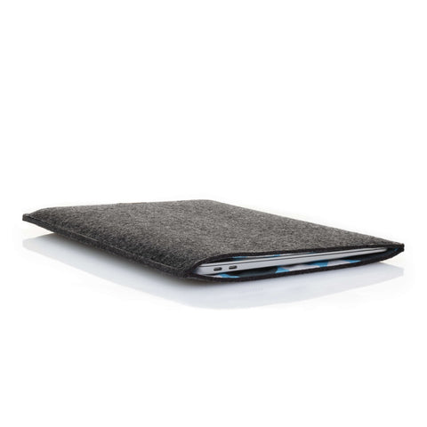 Deksel for Samsung Galaxy Book 3 360 | laget av filt og økologisk bomull | antrasitt - Former | Modell "LET"