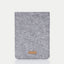 Hylse for PocketBook Verse Pro Color | laget av filt og økologisk bomull | lys grå - striper | Modell "LET"