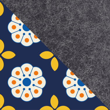 Hylse for PocketBook Verse Pro Color | med magnetlås og ekstra rom | antrasitt - Bloom | Modell "HAKA"