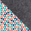 Deksel for PocketBook Verse Pro Color | med magnetlås og ekstra rom | antrasitt - Colorful | Modell "HAKA"
