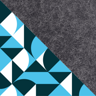 Mobilveske med kortlomme for Samsung Galaxy Z Fold6 | antrasitt - shapes | Modell "ZIP"