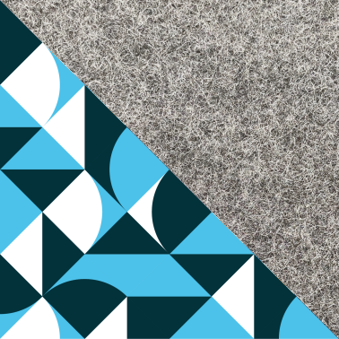 Mobilveske med kortlomme for Samsung Galaxy Z Fold6 | lys grå - shapes | Modell "ZIP"