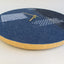 Veggklokke Wabi Sabi Denim rund 30 cm | Denim - gull | Design: Fukuoka