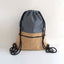 Gymbag, ryggsekk | laget av bomull og kork | spor