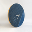 Veggklokke Wabi Sabi Denim rund 30 cm | Denim - gull | Design: Yokohama