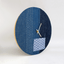 Veggklokke Wabi Sabi Denim rund 30 cm | Denim - gull | Design: Nagoya