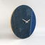 Veggklokke Wabi Sabi Denim rund 30 cm | Denim - gull | Design: Osaka